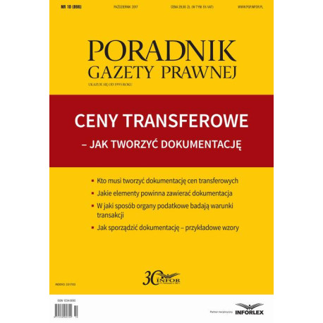 Ceny transferowe Jak twotrzyć dokumentację [E-Book] [pdf]