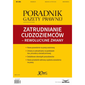 Zatrudnianie cudzoziemców w Polsce (PGP 9/2017) [E-Book] [pdf]