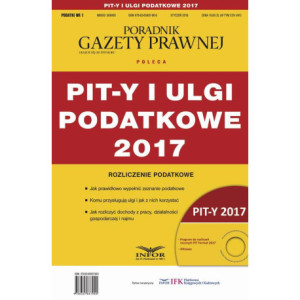 PIT-y i ulgi podatkowe 2017. Rozliczenie podatkowe [E-Book] [pdf]