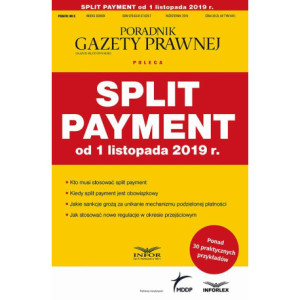 Split payment od 1 listopada 2019 r. [E-Book] [pdf]