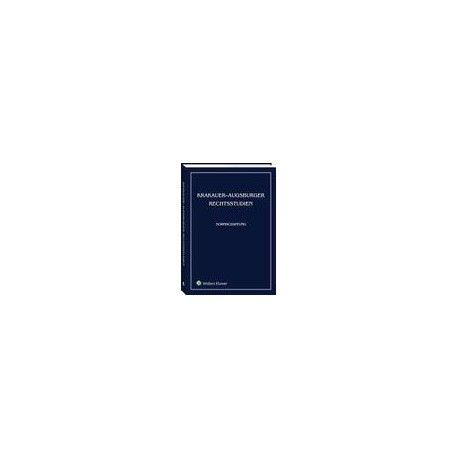Krakauer-Augsburger Rechtsstudien. Normschaffung [E-Book] [pdf]