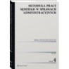 Metodyka pracy sędziego w sprawach administracyjnych [E-Book] [pdf]