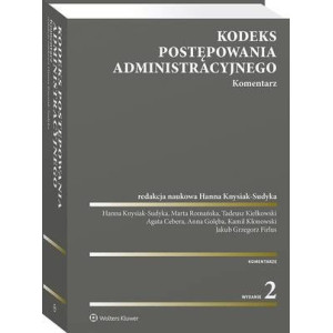 Kodeks postępowania administracyjnego. Komentarz [E-Book] [pdf]