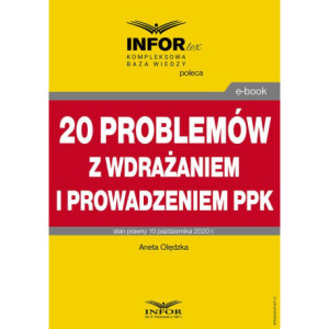20 problemów z wdrażaniem i prowadzeniem PPK [E-Book] [pdf]