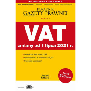 VAT zmiany od 1 lipca 2021...