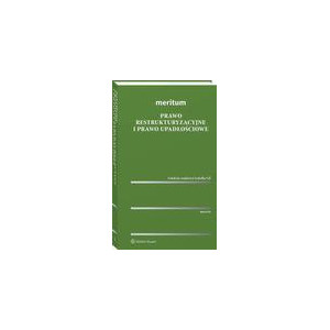 MERITUM Prawo restrukturyzacyjne i prawo upadłościowe [E-Book] [pdf]