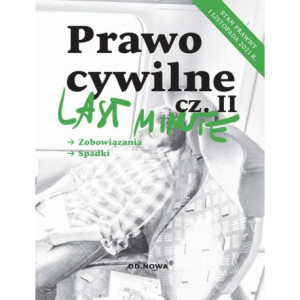 Last Minute Prawo cywilne cz.II listopad 2021 [E-Book] [pdf]