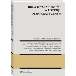 Rola dwuizbowości w ustroju demokratycznym [E-Book] [pdf]