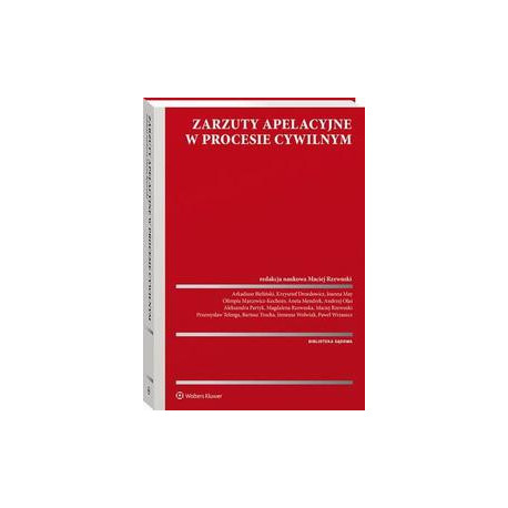 Zarzuty apelacyjne w procesie cywilnym [E-Book] [pdf]