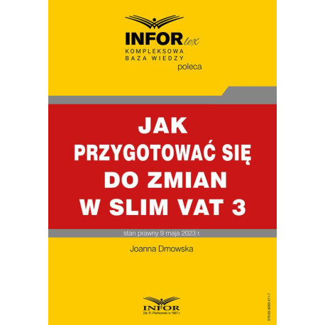 Jak przygotować się do zmian SLIM VAT 3 [E-Book] [pdf]