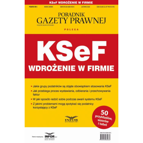 KSeF Wdrożenie w firmie [E-Book] [pdf]