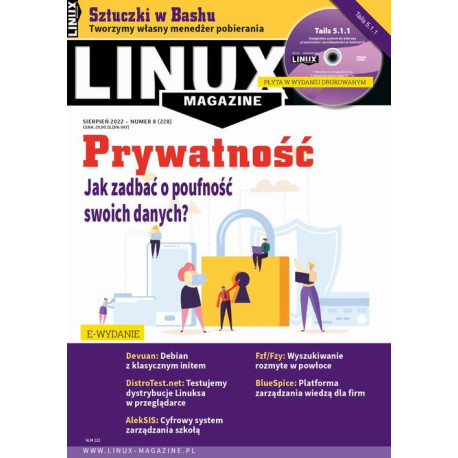 Linux Magazine (sierpień 2022) [E-Book] [pdf]