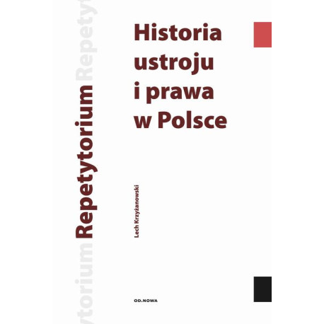 Historia ustroju i prawa w Polsce [E-Book] [pdf]