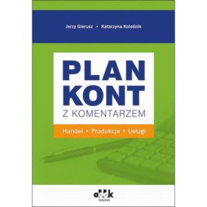 Plan kont z komentarzem - handel, produkcja, usługi [E-Book] [pdf]