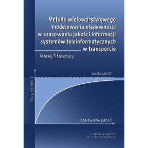Metoda wielowarstwowego modelowania niepewności w szacowaniu jakości informacji systemów teleinformatycznych w transporcie [E-Book] [pdf]