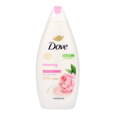 Dove Renewing Żel pod prysznic kremowy Peony & Rose Oil  500ml