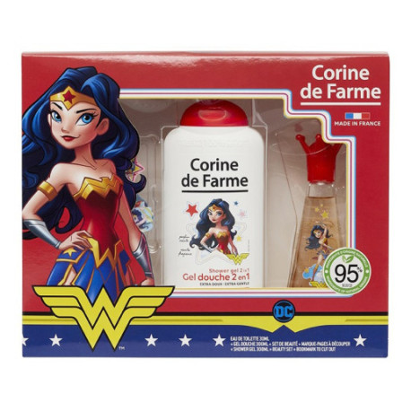 Corine De Farme Disney Zestaw prezentowy dla dziewczynek Wonder Woman 1op.