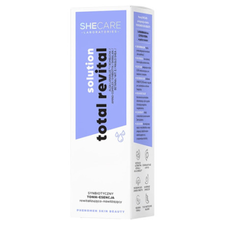 SHECARE Total Revital Solution Synbiotyczny Tonik-Esencja rewitalizująco-nawilżający 200 ml