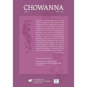 „Chowanna” 2014. T. 1 (42) Jakość życia młodego pokolenia w perspektywie psychopedagogicznej i społecznej [E-Book] [pdf]