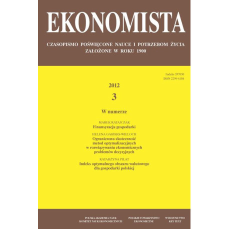 Ekonomista 2012 nr 3 [E-Book] [pdf]