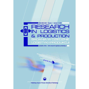 Research in Logistics & Production - Badania w dziedzinie logistyki i produkcji, Vol. 1, No. 2, 2011 [E-Book] [pdf]