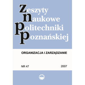 Organizacja i Zarządzanie, 2007/47 [E-Book] [pdf]
