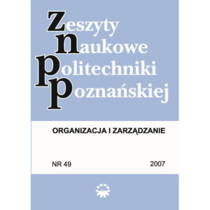 Organizacja i Zarządzanie, 2007/49 [E-Book] [pdf]