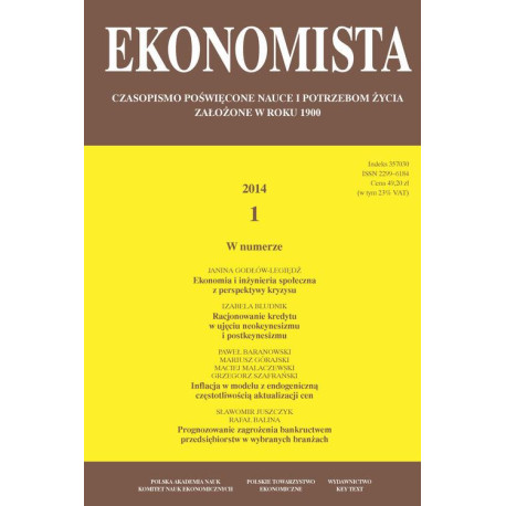 Ekonomista 2014 nr 1 [E-Book] [pdf]