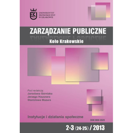 Zarządzanie Publiczne nr 2-3(24-25)/2013 [E-Book] [pdf]