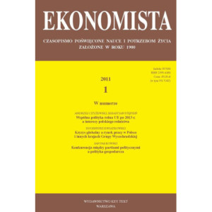 Ekonomista 2011 nr 1 [E-Book] [pdf]