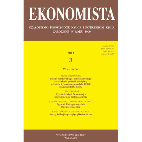 Ekonomista 2011 nr 3 [E-Book] [pdf]