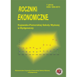 Roczniki Ekonomiczne Kujawsko-Pomorskiej Szkoły Wyższej w Bydgoszczy [E-Book] [pdf]