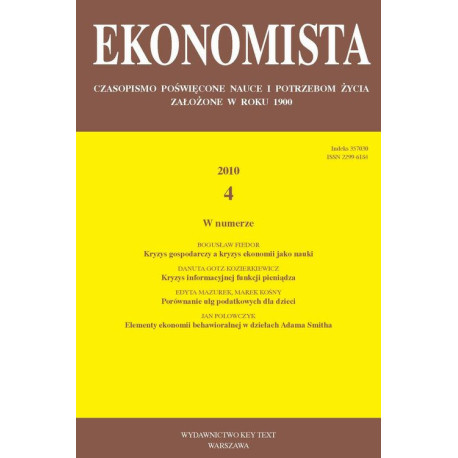 Ekonomista 2010 nr 4 [E-Book] [pdf]