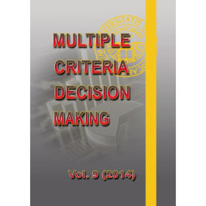 Multiple Criteria Decision Making  vol.9 (2014) [E-Book] [pdf]