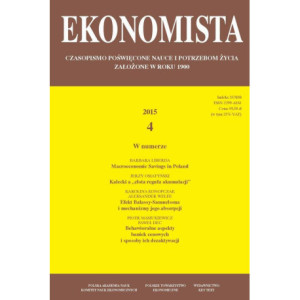 Ekonomista 2015 nr 4 [E-Book] [pdf]