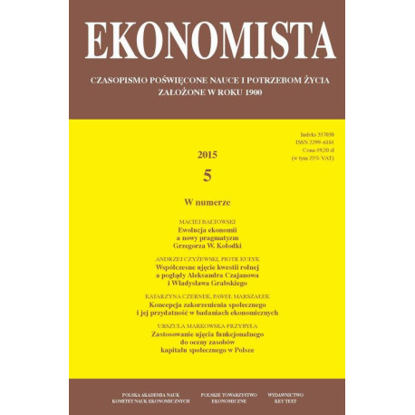 Ekonomista 2015 nr 5 [E-Book] [pdf]
