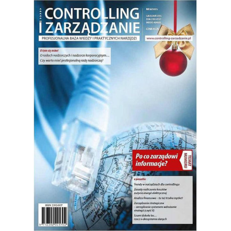 Controlling i Zarządzanie (nr 8/2015) [E-Book] [pdf]