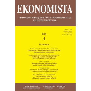 Ekonomista 2016 nr 4 [E-Book] [pdf]