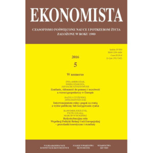 Ekonomista 2016 nr 5 [E-Book] [pdf]