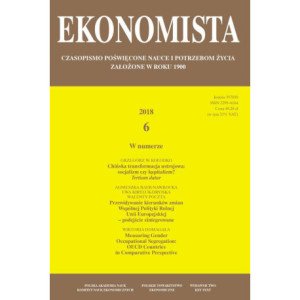 Ekonomista 2018 nr 6 [E-Book] [pdf]