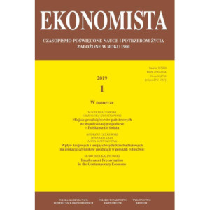 Ekonomista 2019 nr 1 [E-Book] [pdf]