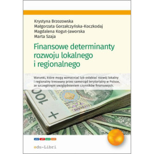 Finansowe determinanty rozwoju lokalnego i regionalnego [E-Book] [epub]