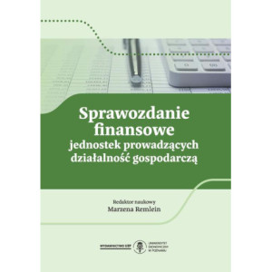 Sprawozdanie finansowe jednostek prowadzących działalność gospodarczą [E-Book] [pdf]