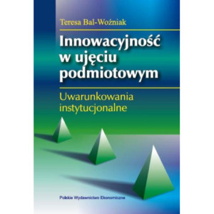 Innowacyjność w ujęciu podmiotowym [E-Book] [pdf]