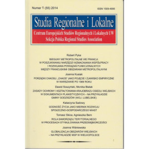 Studia Regionalne i Lokalne nr 1(55)/2014 [E-Book] [pdf]