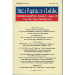 Studia Regionalne i Lokalne nr 2(56)/2014 [E-Book] [pdf]