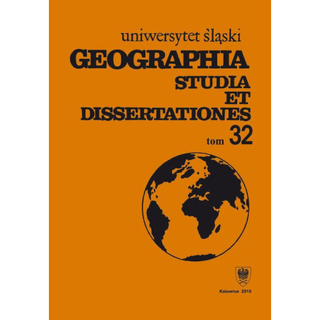 Geographia. Studia et Dissertationes. T. 32 [E-Book] [pdf]