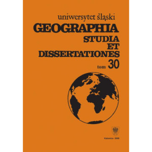 Geographia. Studia et Dissertationes. T. 30 [E-Book] [pdf]