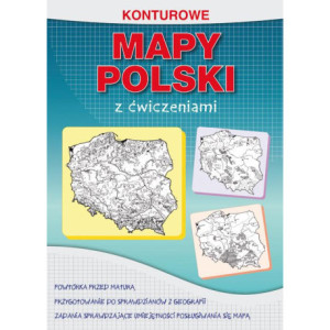 Konturowe mapy Polski z ćwiczeniami [E-Book] [pdf]