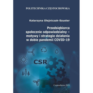 Przedsiębiorca społecznie odpowiedzialny – motywy i strategie działania w dobie pandemii COVID-19 [E-Book] [pdf]